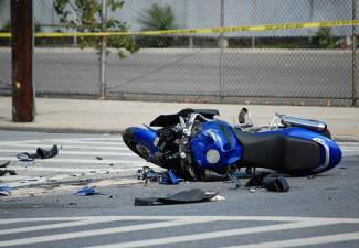 Motorcycle accident