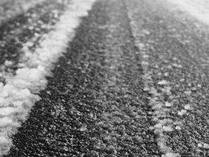 icy road conditions