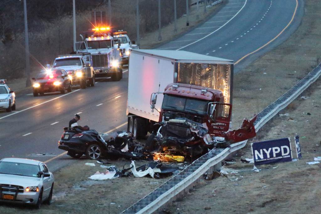police officers wrong way crash